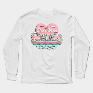 Dear Mom Great Job We're Awesome Long Sleeve T-Shirt